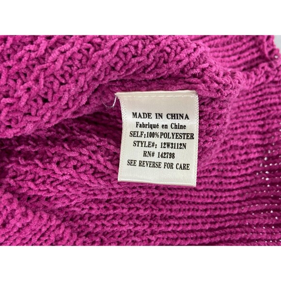 New In Collection Women Small Pink Franchesca Knit Vest Sweater Sleeveless NWT - Picture 9 of 9